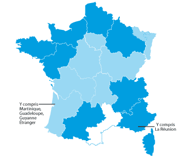 Carte de France