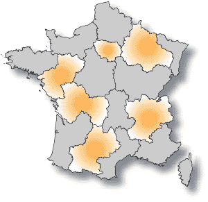 carte de france des regions en elections : cliquez pour plus de details